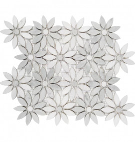 Carrara White Bloom