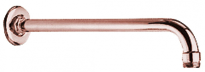 Sprchové ramienko guľaté, 350mm, ružové zlato