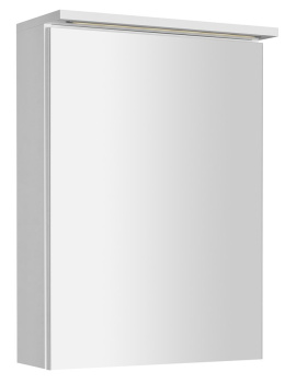 KAWA STRIP Galérka s LED osvetlením 50x70x22cm, biela