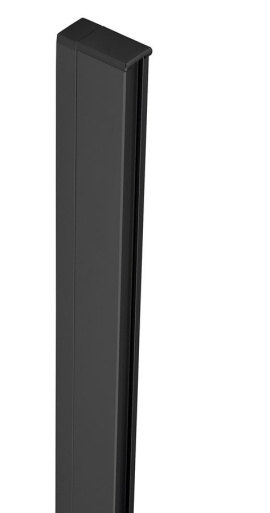 ZOOM LINE BLACK rozširovací profil pre nástenný pevný profil, 15mm